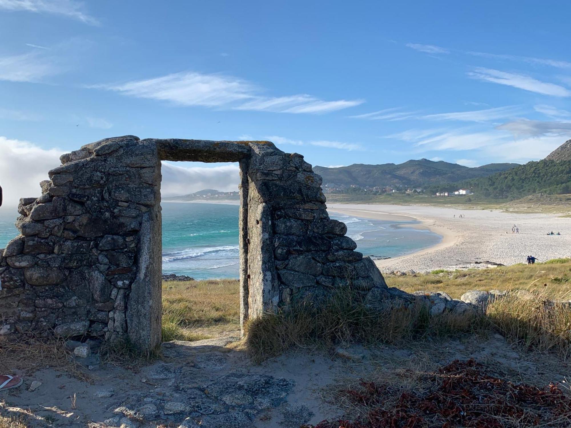 Apartamento Playa De Carnota Esterno foto