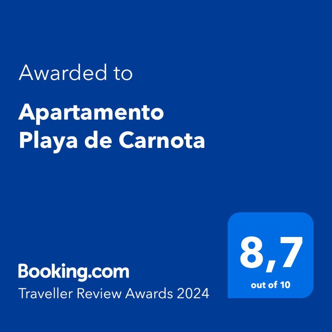 Apartamento Playa De Carnota Esterno foto